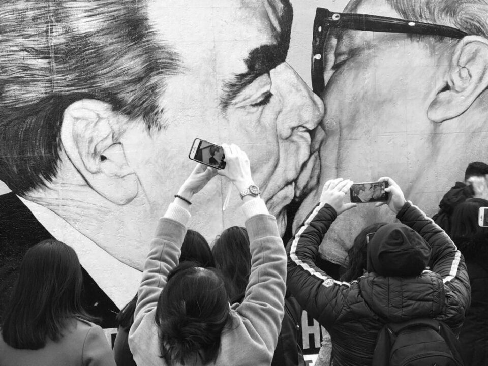 Luis Weinstein. Muro de Berlín, febrero de 2017. Cortesía del autor